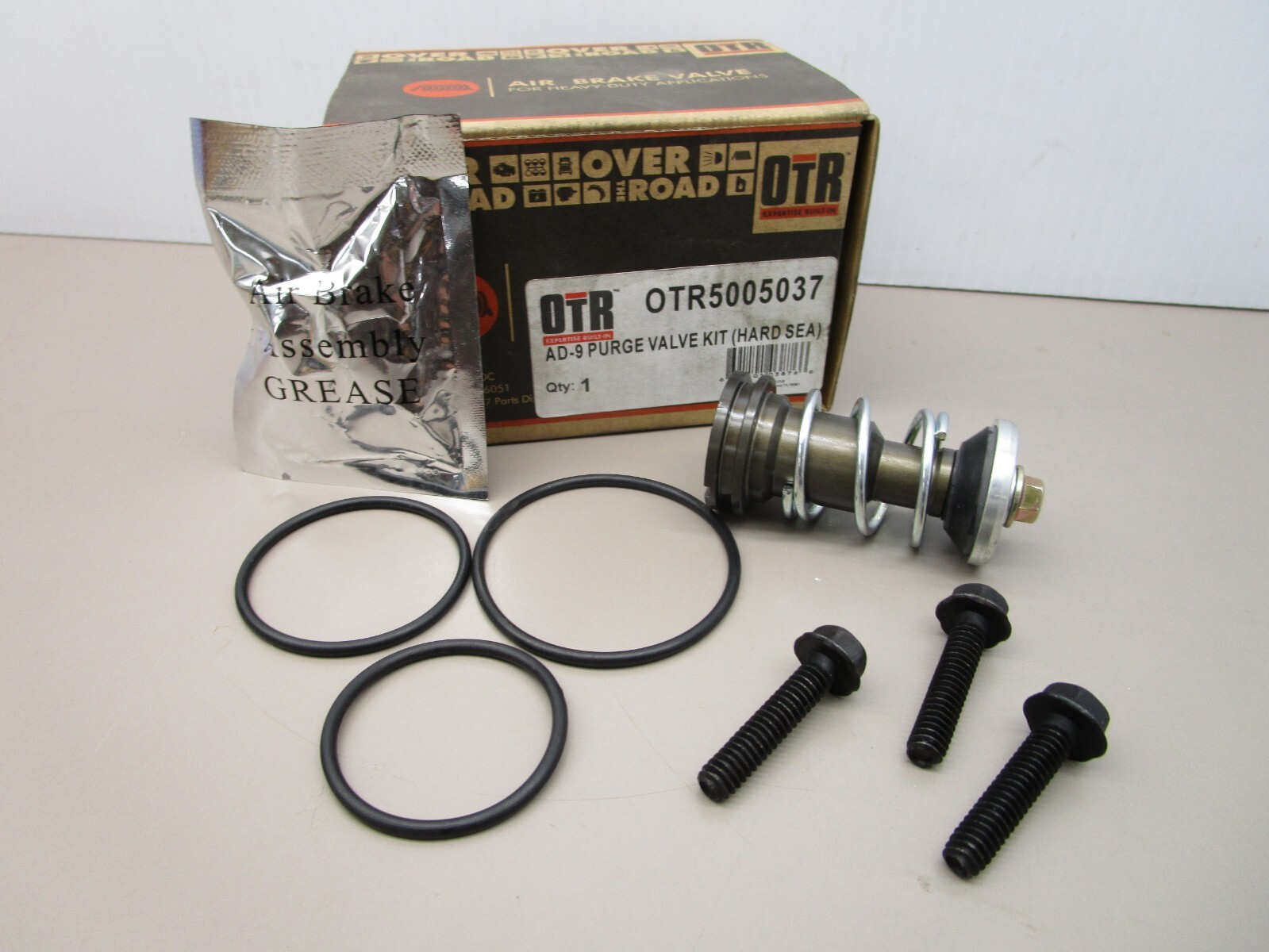 Bendix OTR 5005037 AD-9 Purge Valve Kit Hard Seat for Air Dryer