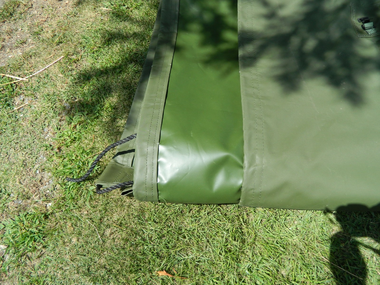 TARPAULIN MILITARY COVER EXTREME DUTY APPROX. 14FT X11FT