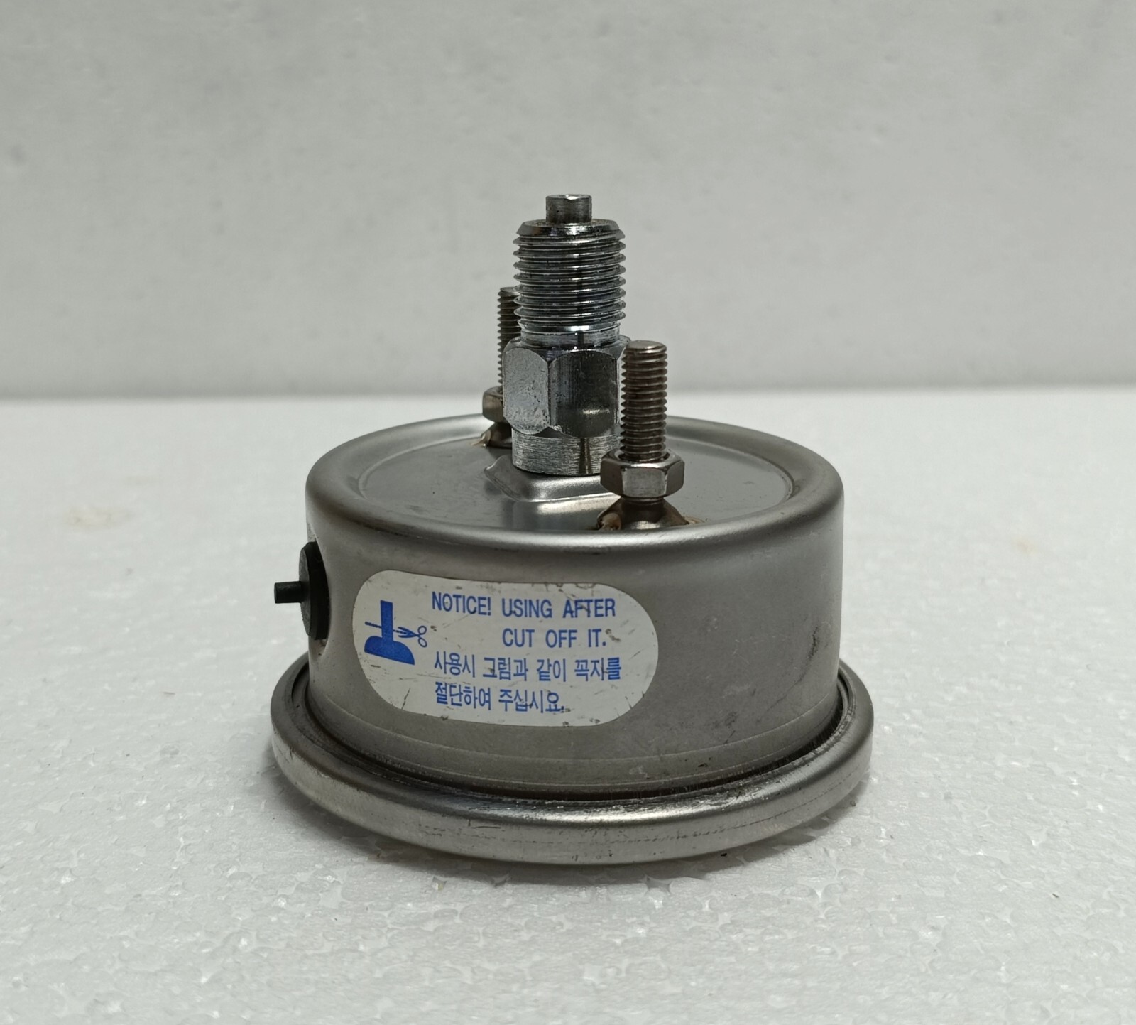 Tanabe Pneumatic Compressor H-373 Pressure Gauge DU 1/4X60X6K