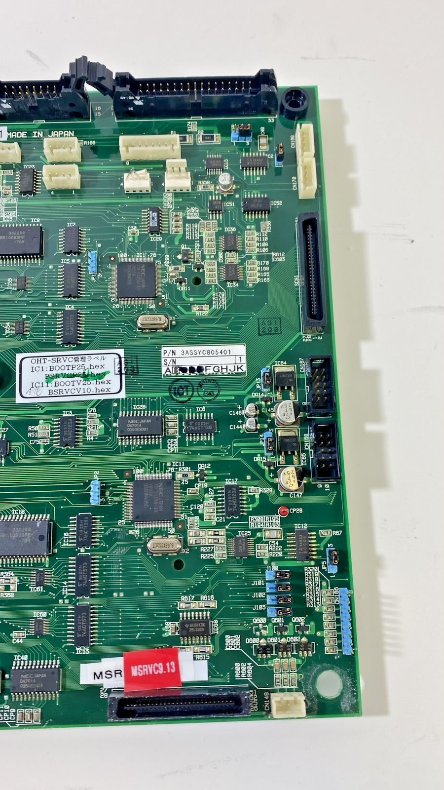 ✅ SHINKO M164A OHT-SRVC 3ASSYC805401 INTERFACE PROCESSOR PCB BOARD