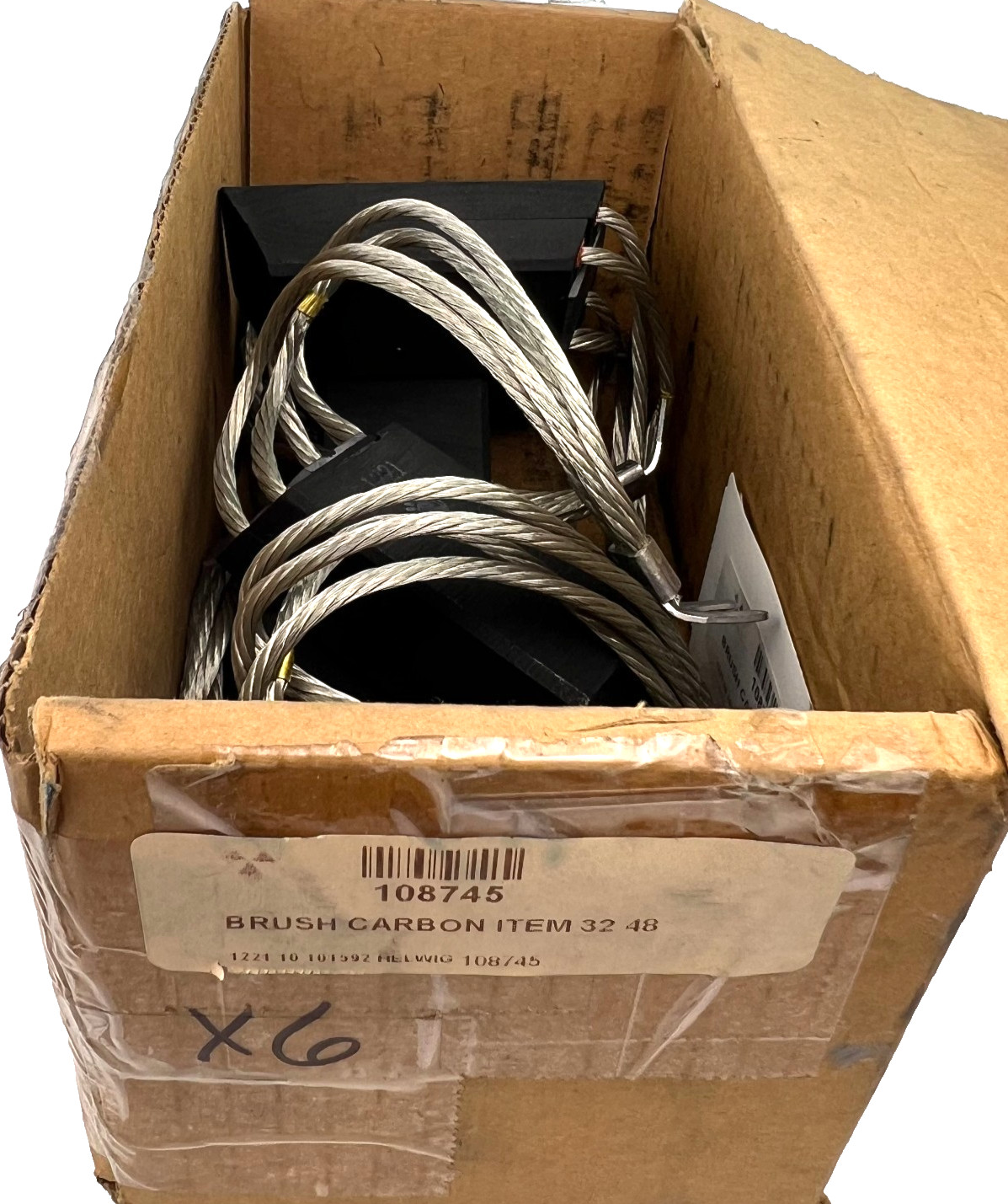 South-Land Carbon 32-48-1221 Brush, Carbon, 32481221 (1 x 1.5 x 3.25″) — QTY 6