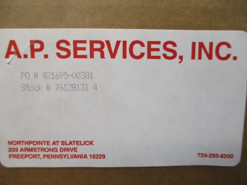 A.P. SERVICES 761281314 NSMP