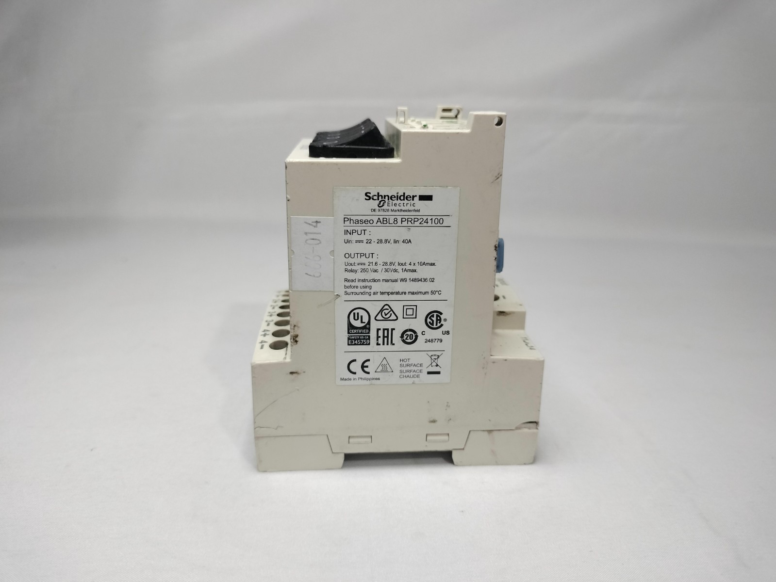 Scheider Electric ABL8 PRP24100 ABL8PRP24100 Universal Protection Module