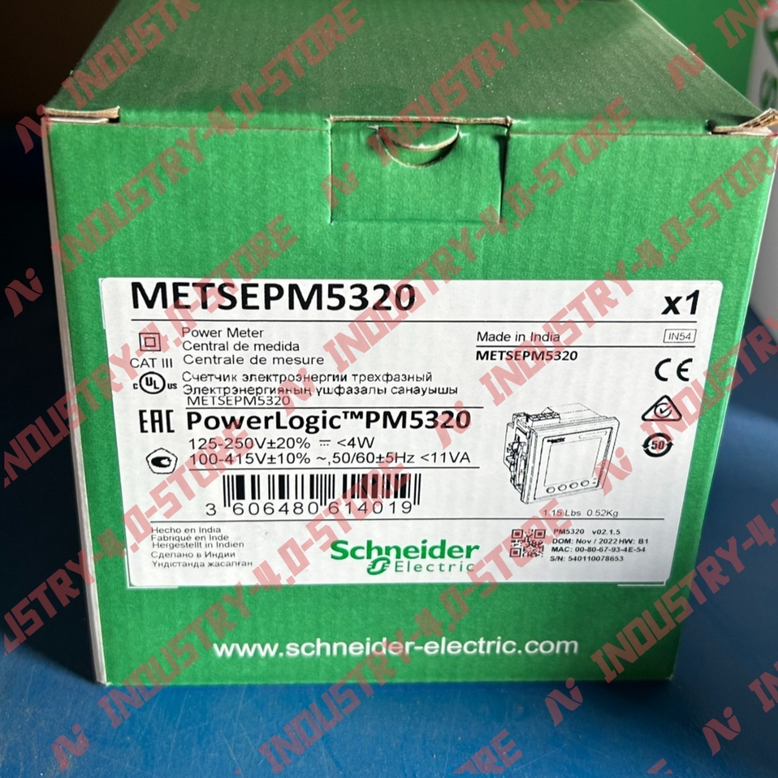 Schneider METSEPM5320 PM5320 Power Energy Monitor Meter#1pcs new in box