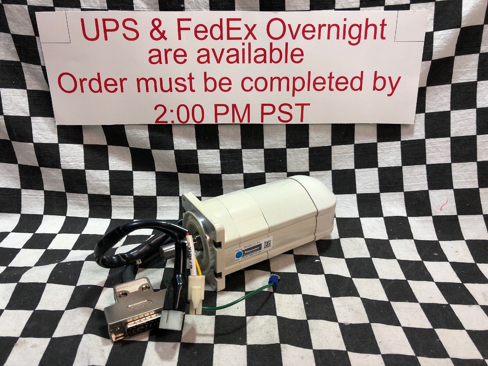 Panasonic Servo Motor, MSM022AJB2, New No Box, SHIPSAMEDAY