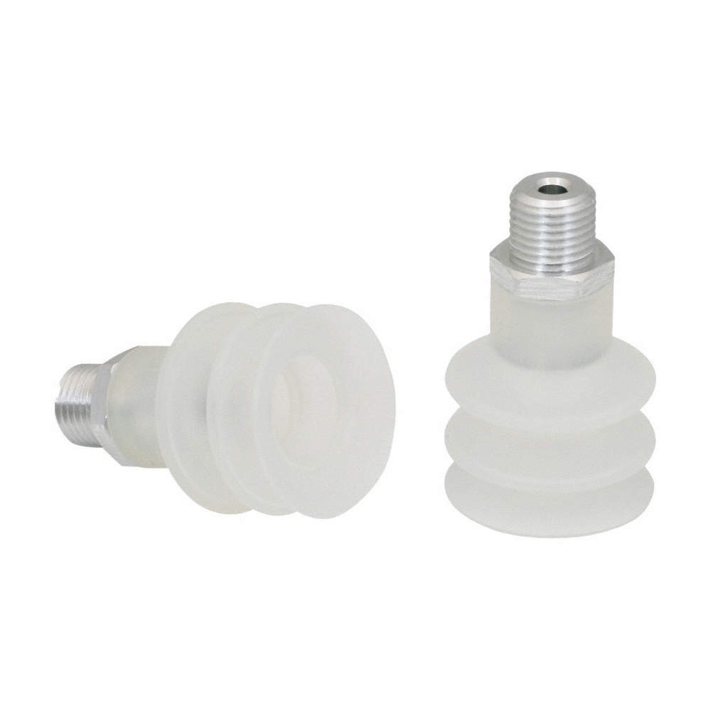 SCHMALZ 10.01.06.00044 Bellow Suction Cup, 2.5 814H42