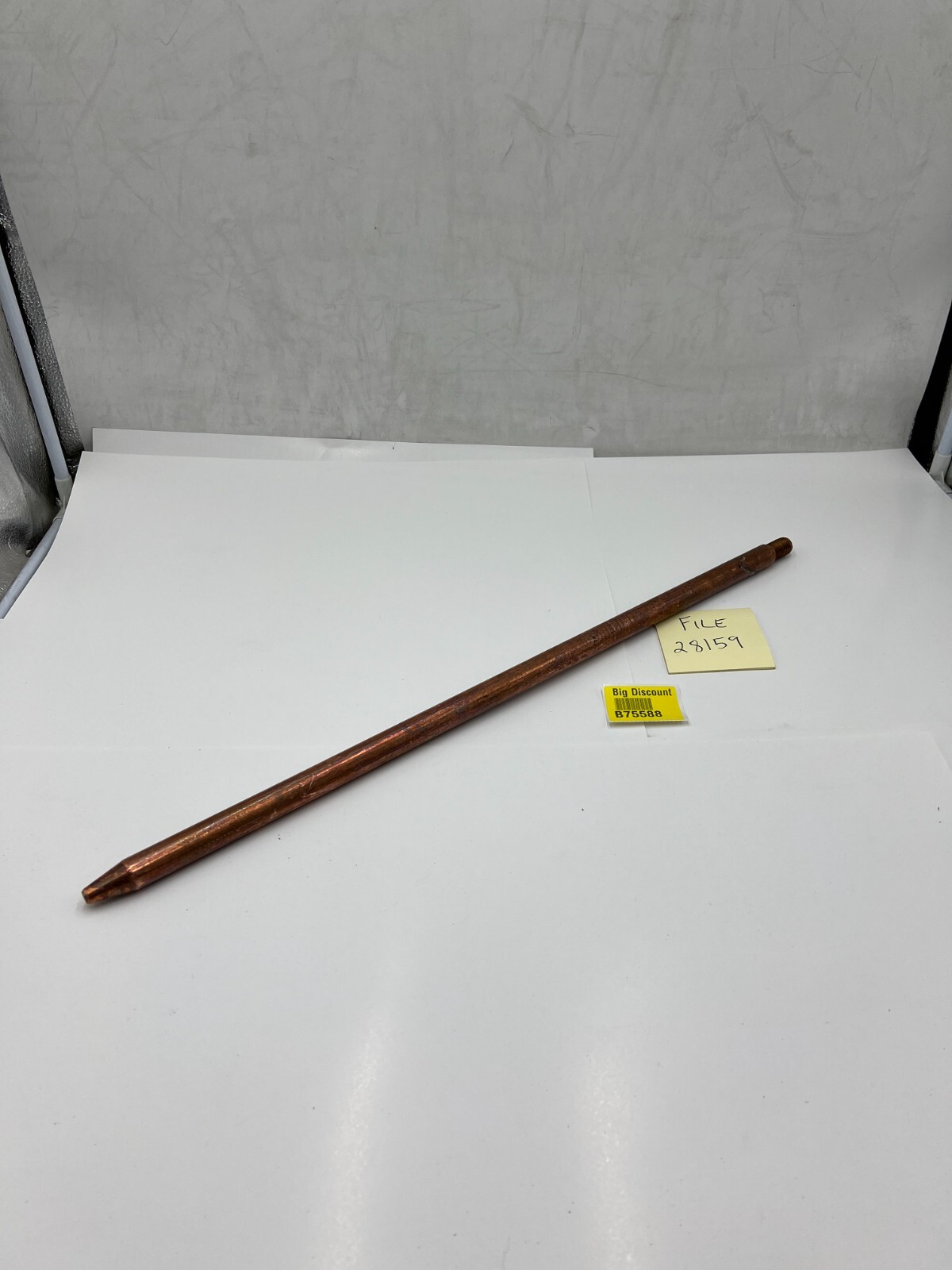 24″ Air Terminal Aluminum Safety Tip 64BM 1/2″ Thread