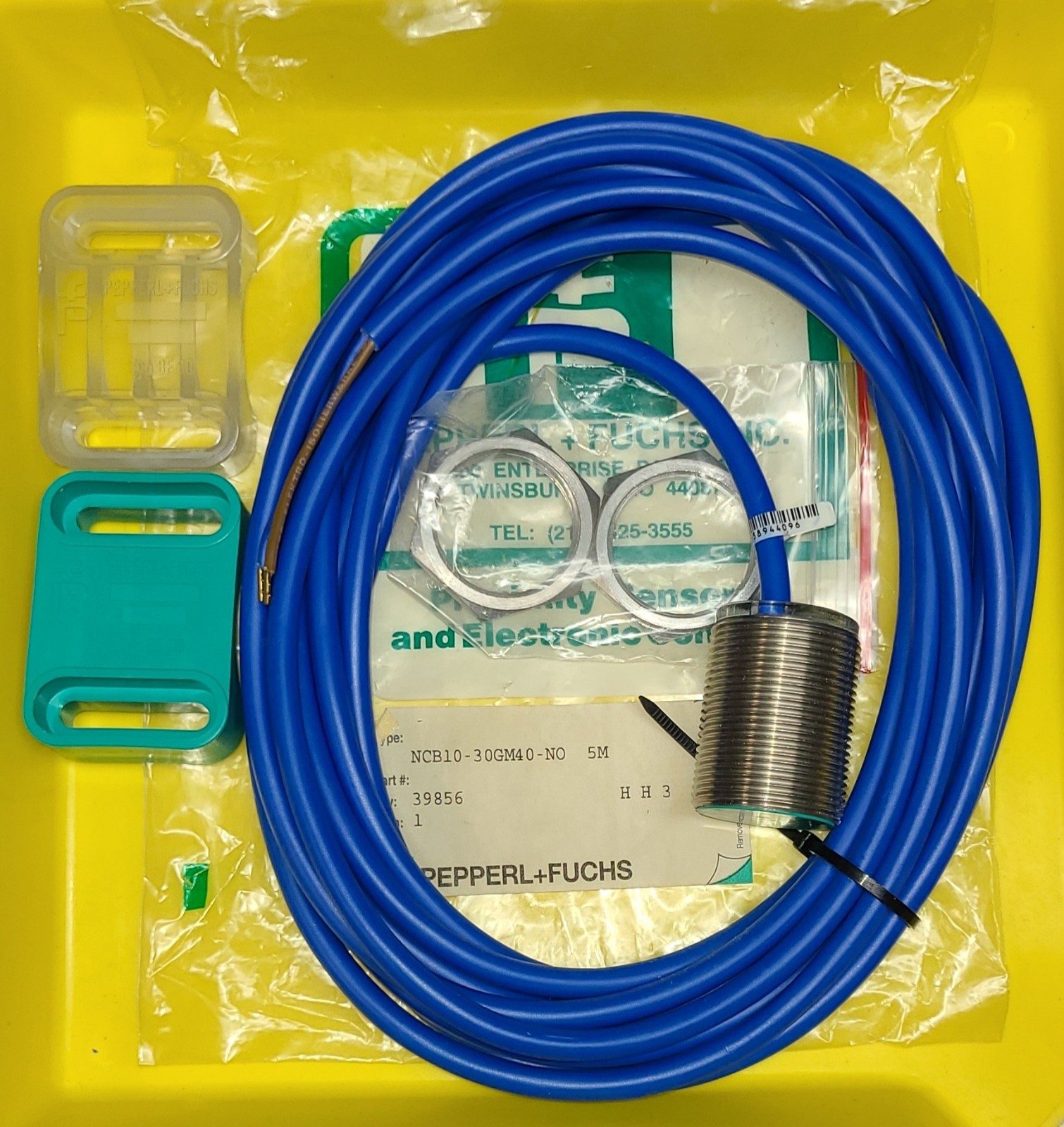 Pepperl+Fuchs NCB10-30GM40-NO Inductive sensor w/ BF30 Mount