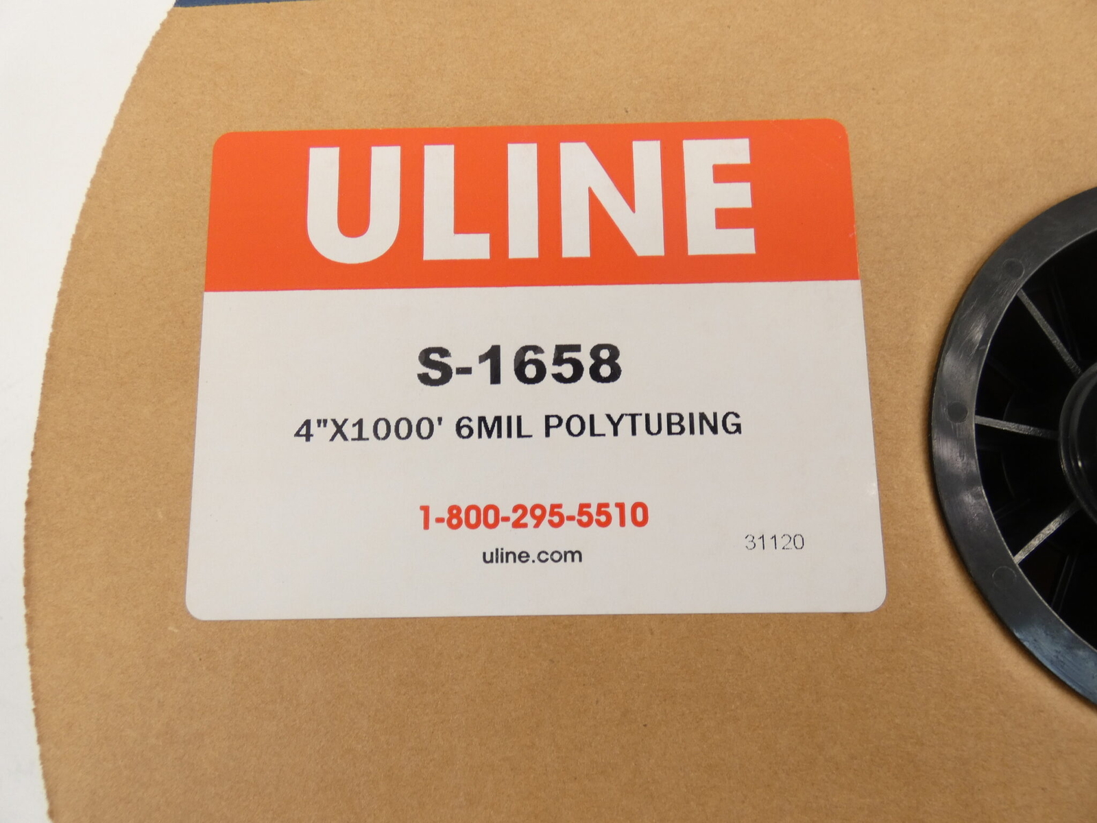 Uline S-1658 Clear Polyamide Tubing 4″x1000′ 6 Mil – NEW Surplus!