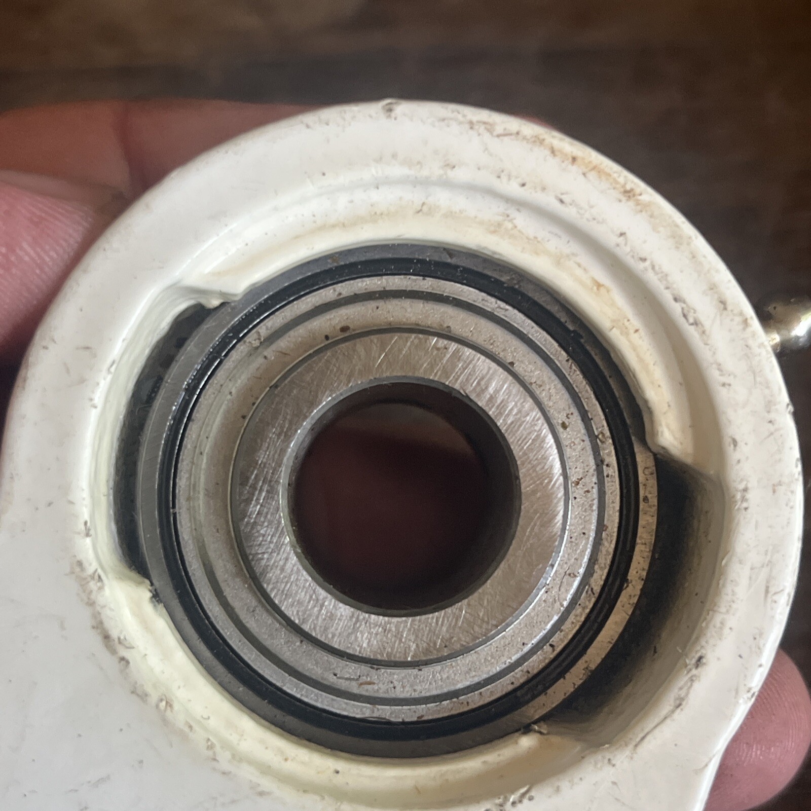 NOS Dodge 124512 3 Bolt Flange Bearing W/Dodge 204 3/4″ Bore