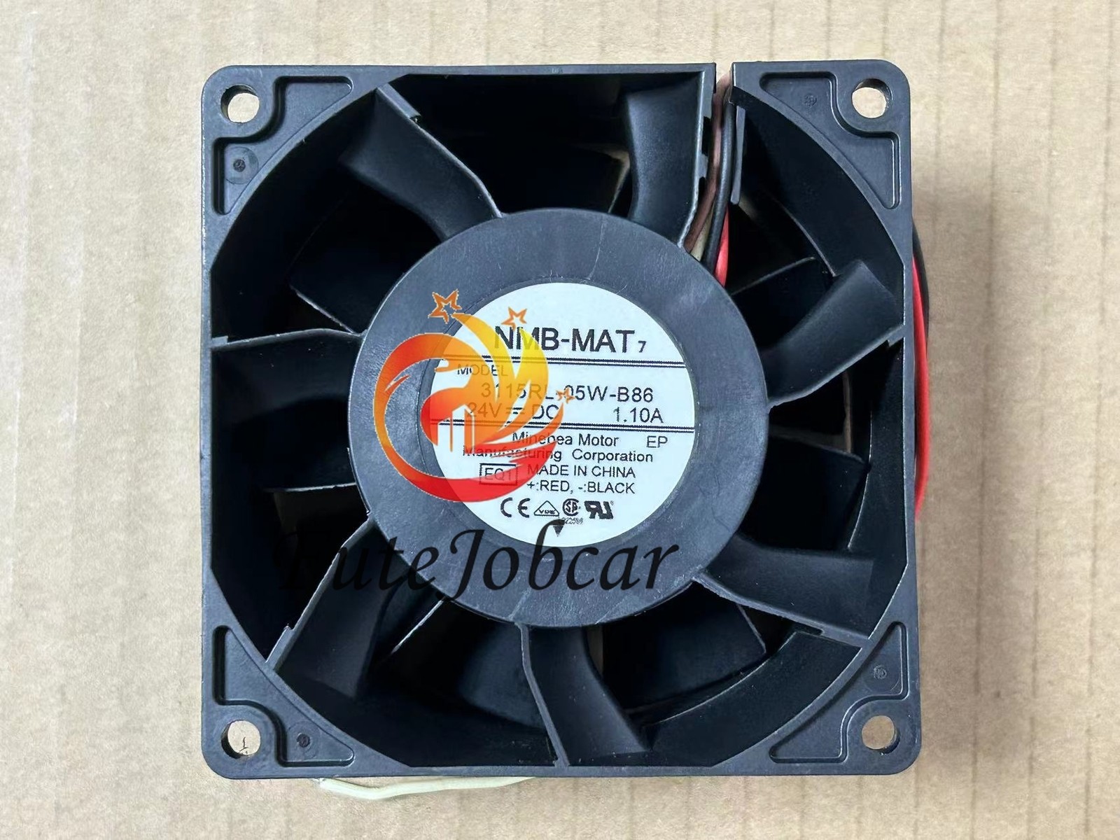 NMB-MAT 3115RL-05W-B86 24V 1.10A 8CM 4-wire inverter cooling fan