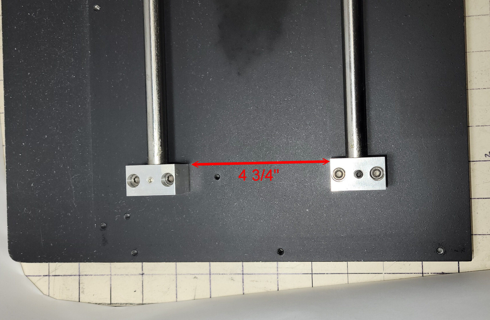 SLIDING SYSTEM ASSY, Travel round linear motion guide rail W/ 18 LBS solid alumi