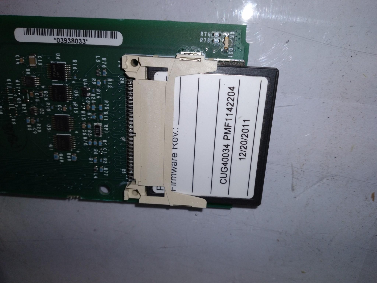 ALLEN BRADLEY 319832-A01 FIRMWARE CUG40034 PMF1142204