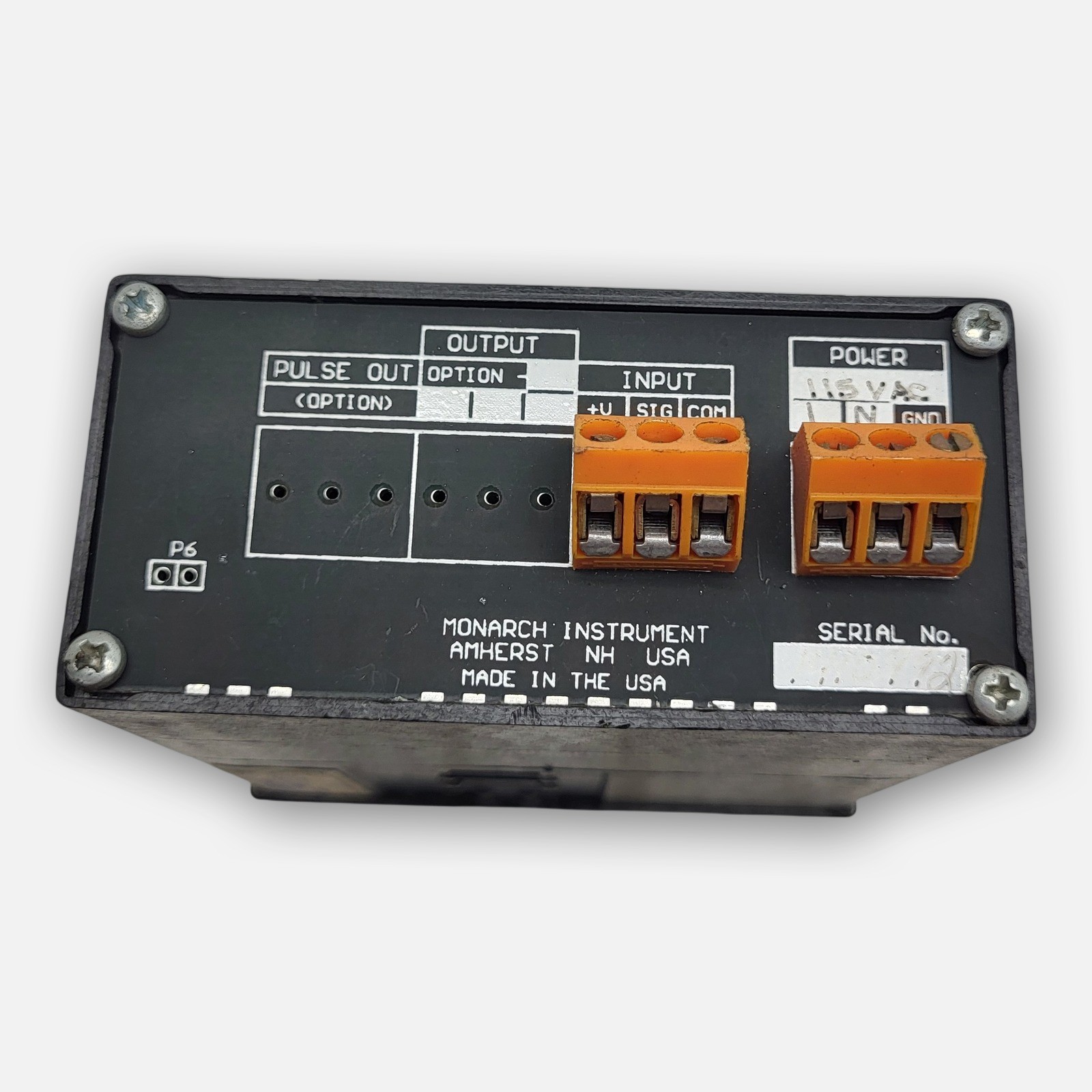 MONARCH RPM DIGITAL PANEL MOUNT TACHOMETER *READ*