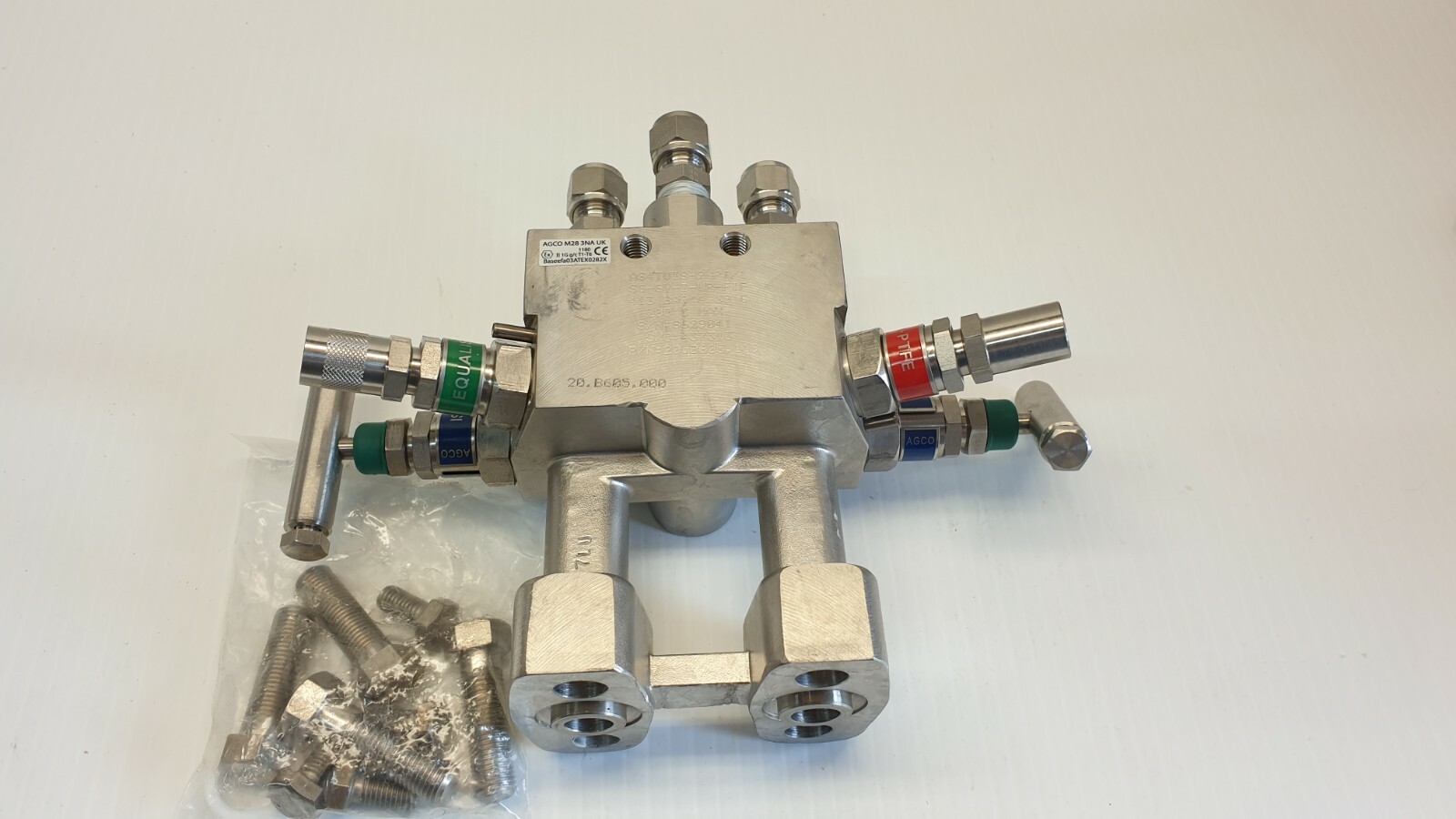 Anderson Greenwood ACGO AS4TVIS-2NPT/1 SG-GY-I-WP-FIF Manifold block assembly