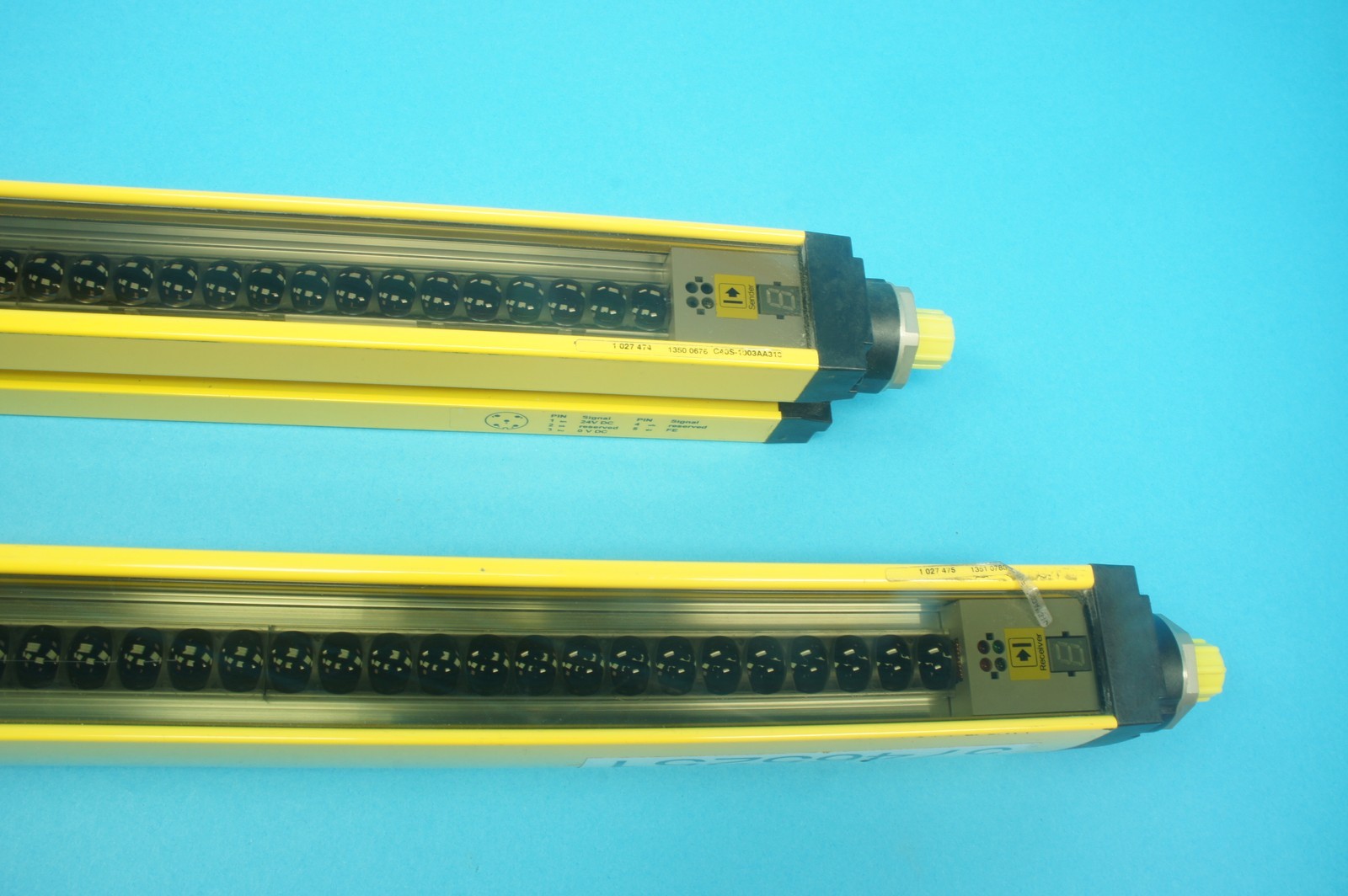 Sick C4000 ECO set of C40S-1003AA310/1027474 and C40E-1003AN310/1027475 24VDC 6m
