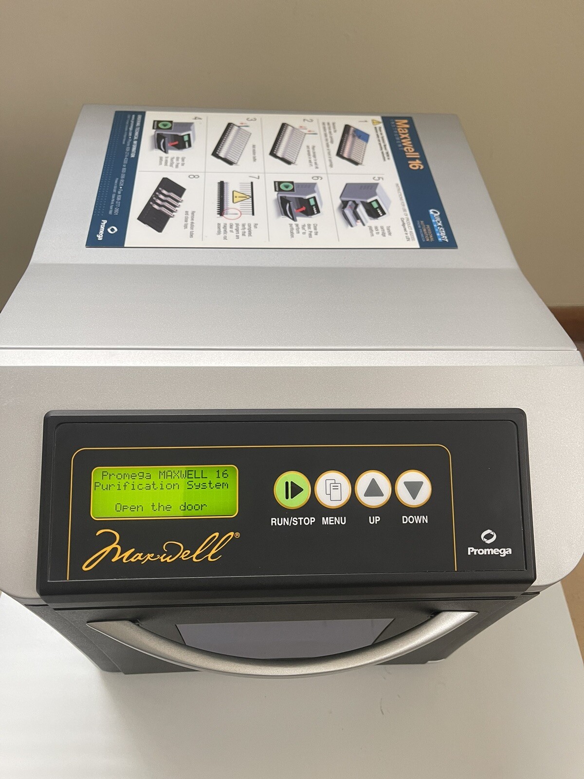 PROMEGA MAXWELL 16 DNA EXTRACTION PURIFICATION SYSTEM AS2000 MX3031