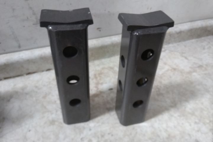 Gray 25TF Stands 2 Pk 25 Ton Load Cap 20 In Max Extended Height Jack Stand
