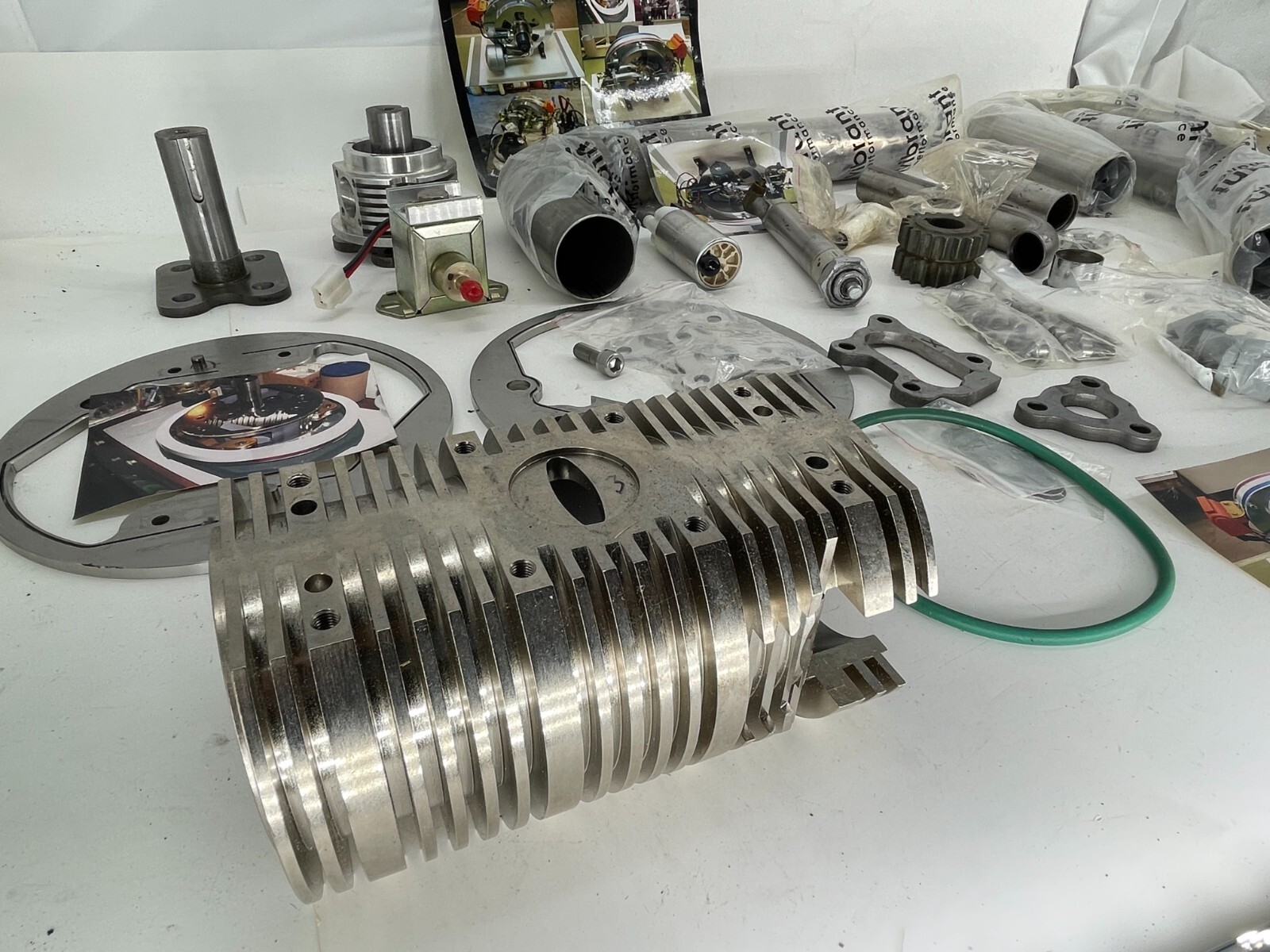 Hyper stroke rotary engine prototype hybrid