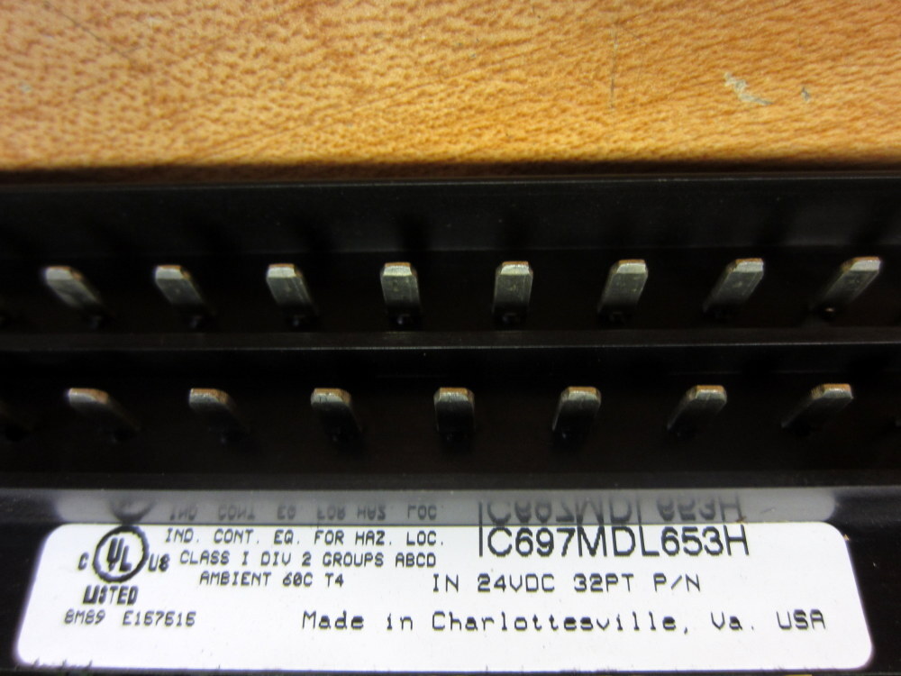 GE/Fanuc IC697MDL653H Input Module I3C7B4 (Pack of 3)