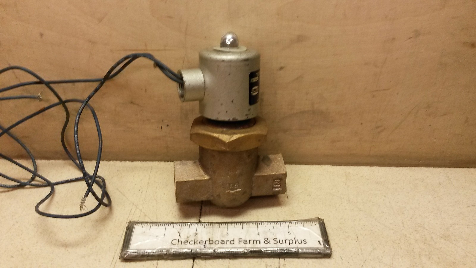 NOS Electro-Steam Solenoid Valve 3/4″ 480V 90psi 691A 2190-6221 8W 4810010118244