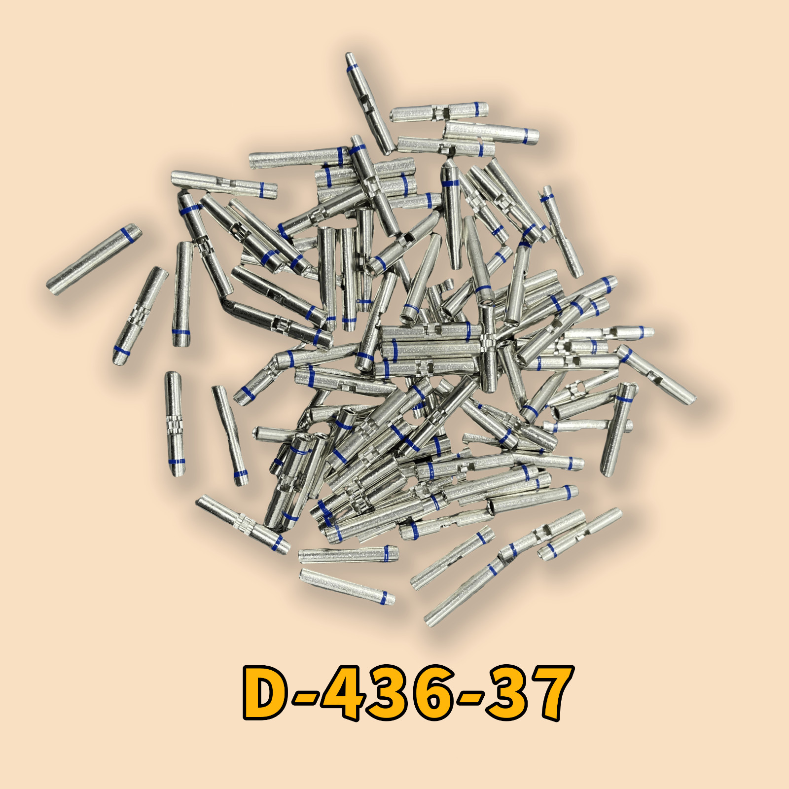 D-436-37 Plastic Case terminal Fits For Military Aviation 650075-000 100pcs/pack