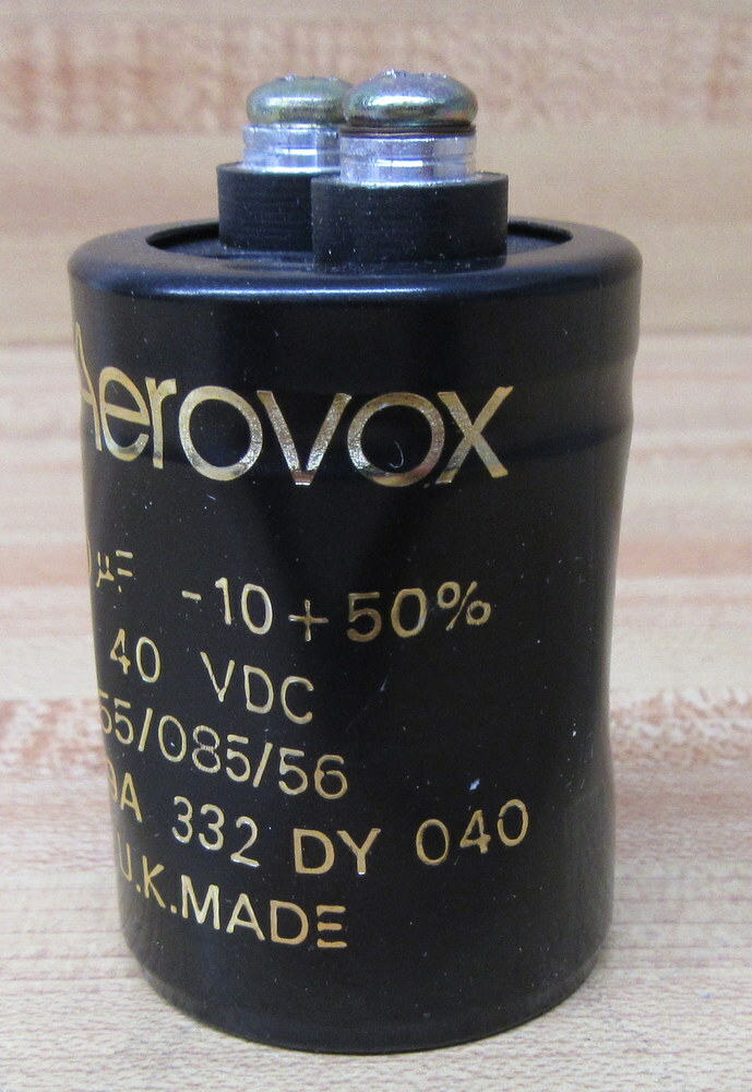 CHB/Aerovox ALS29A-332-DY-040 Capacitor 55/085/56