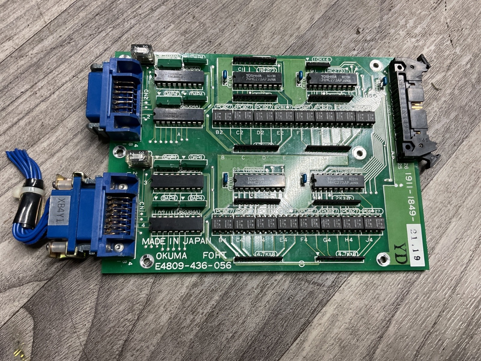 Okuma FOHT E4809-436-056 Circuit Board #319M122