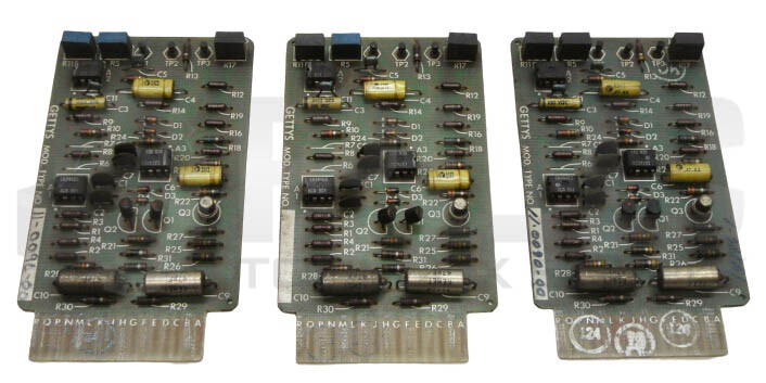 LOT OF 3 GETTYS 11-0090-00 CIRCUIT BOARD CARD, 11-0090-100