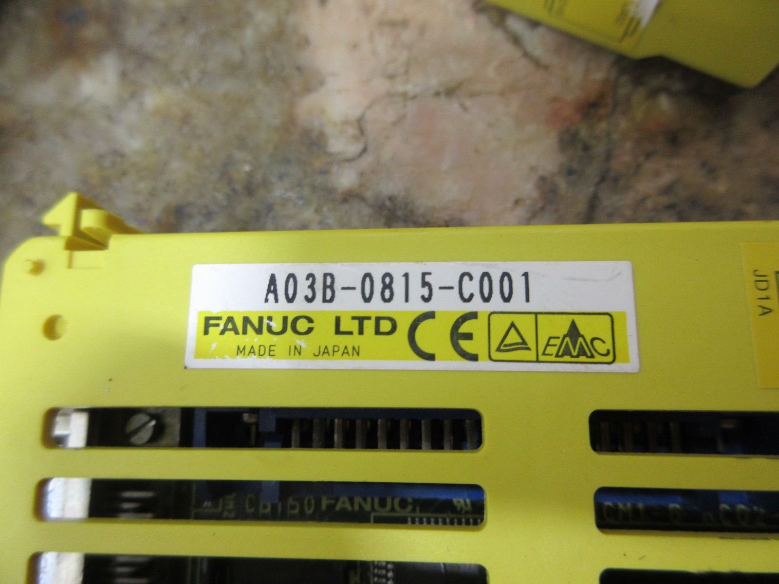 2000 KITAMURA 2XI CNC VERTICAL MILL FANUC A03B-0815-C001 MODULE LOT OF 6 PIECES