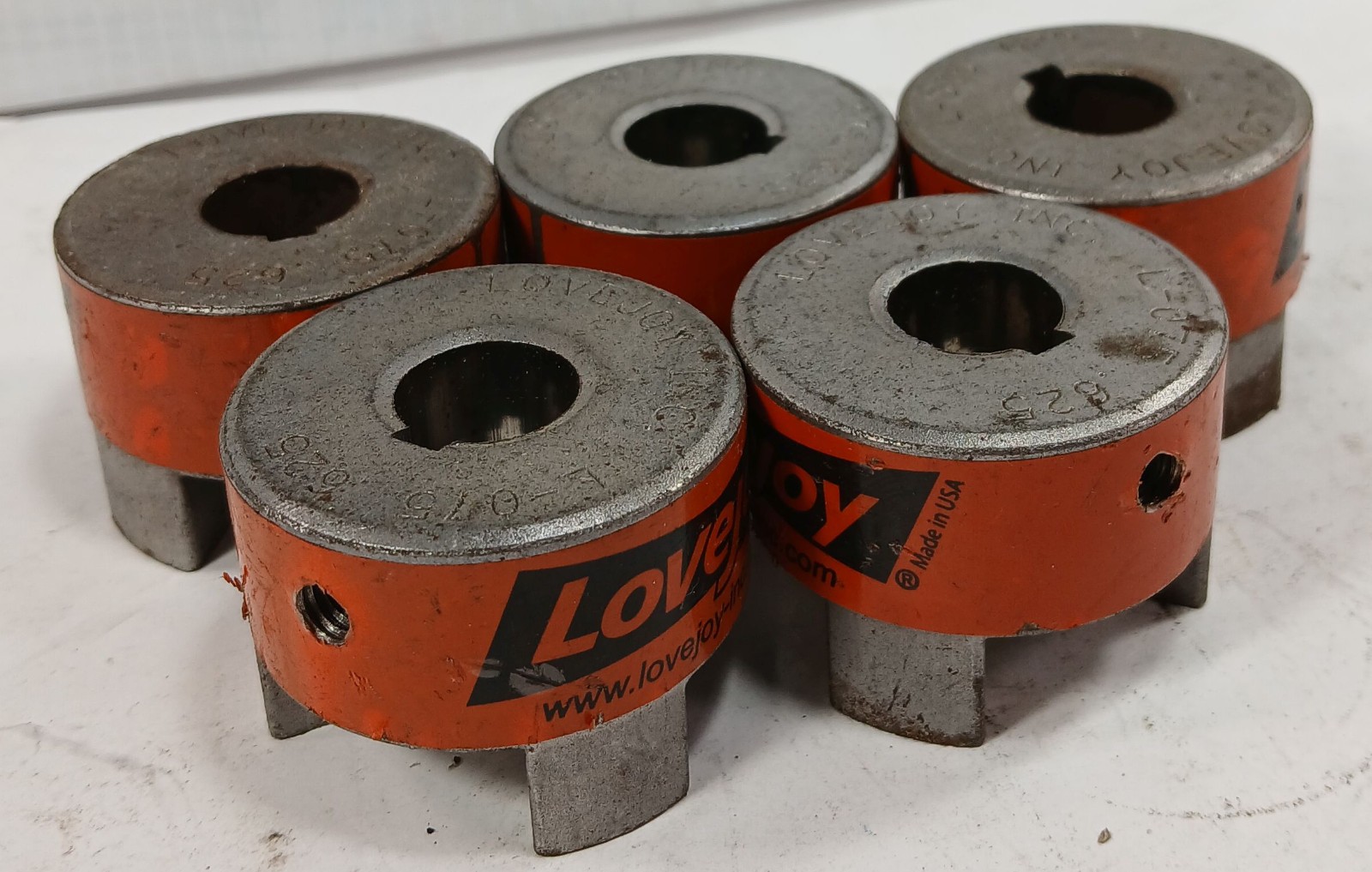 5 NEW LOVEJOY L-075 .625 JAW COUPLING HUBS NNB ***MAKE OFFER***
