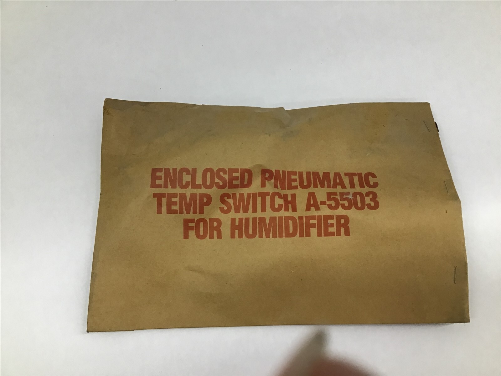 Pneumatic A-5503 Temp Switch For Humidifier