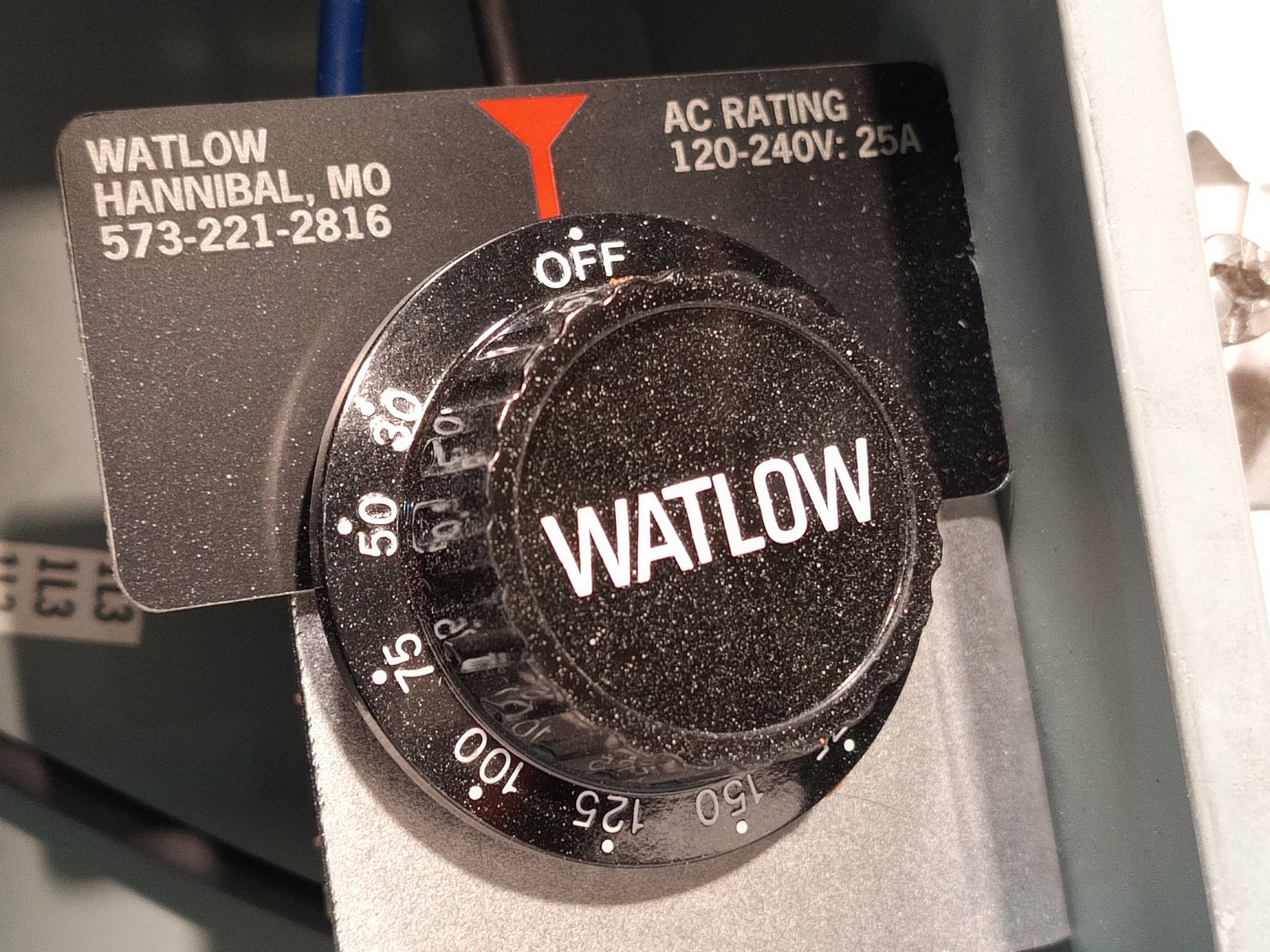 Watlow BHC78C13W-23 Immersion Heater Element 480V 3KW 3 Phase, As Shown