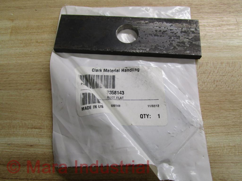 Clark 2358143 Rect. Flat (Pack of 3)