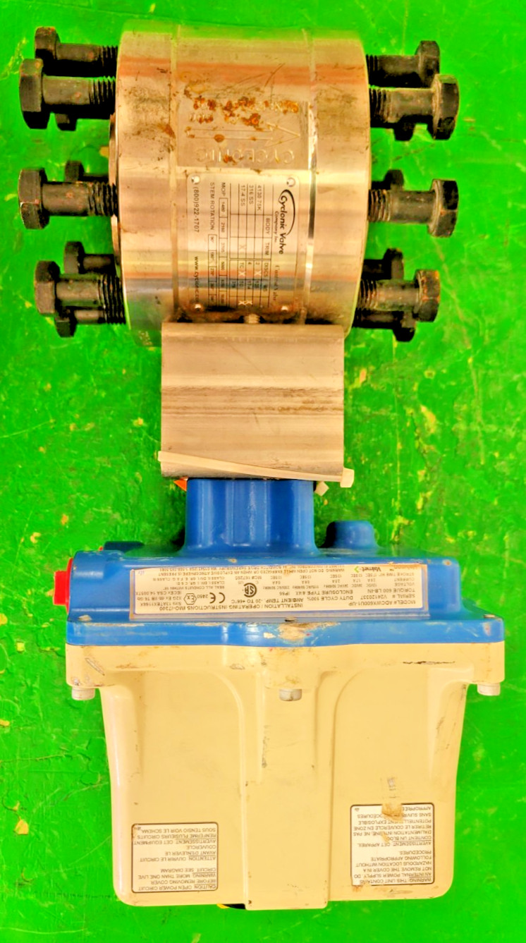 5️⃣ CYCLONIC CONTROL VALVE 2″CL 600 12VDC/24VDC PESSCO OFFERING 1 G082625-4-5 🗽