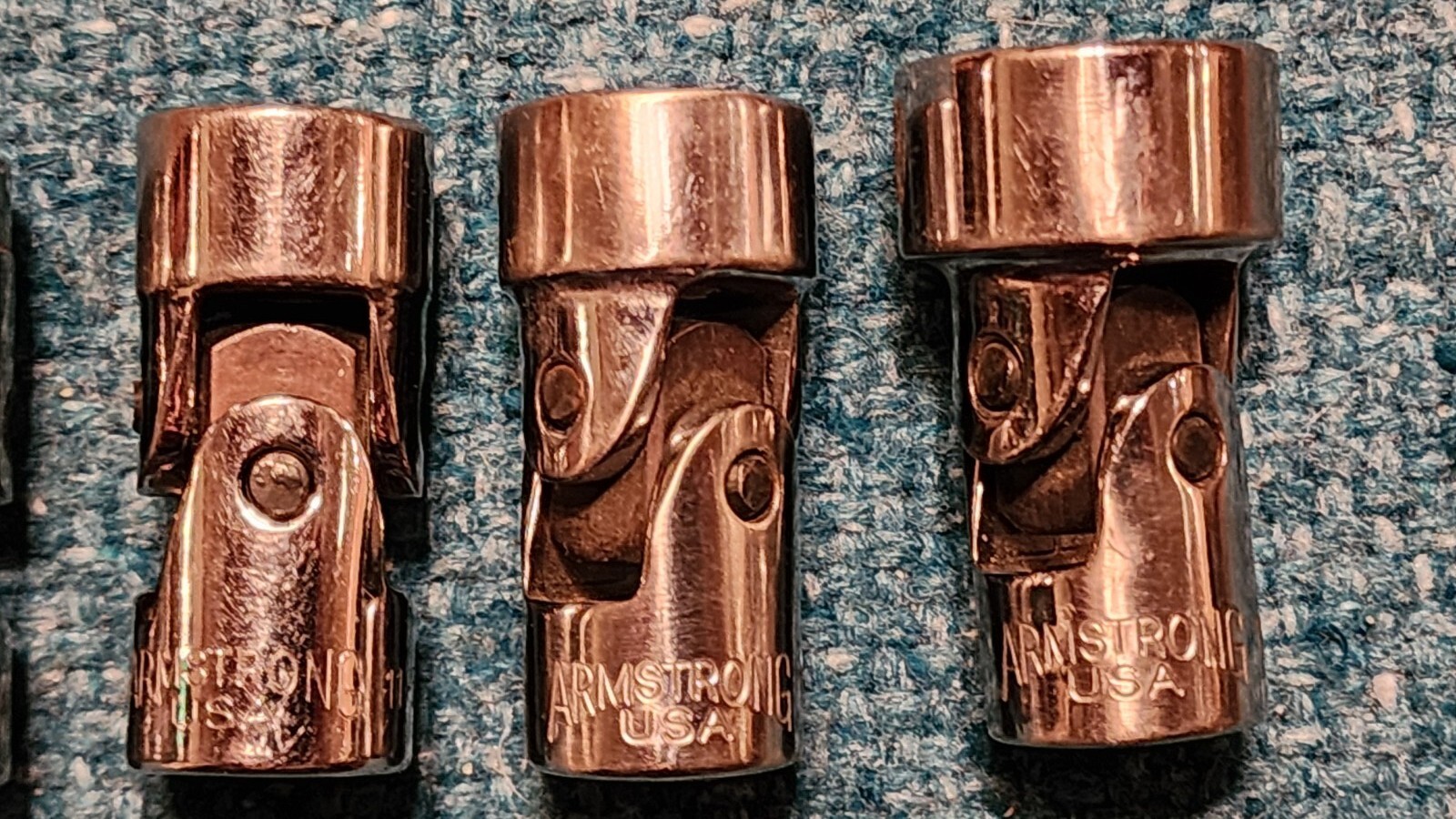 Armstrong 3/8″ Socket Swivels-12 pt: 3/8″, 7/16″, 1/2″, 9/16″, 5/8″, 3/4″ USA!
