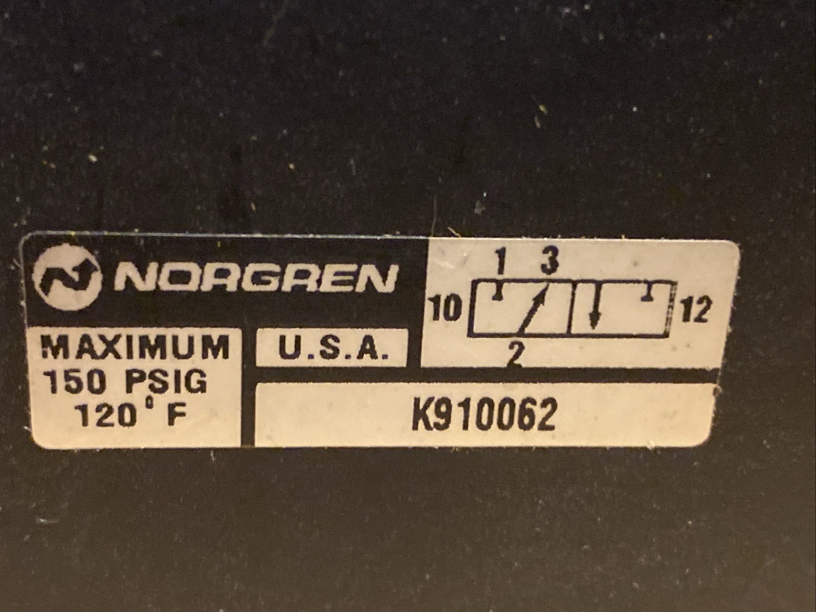 New Norgren K910062 Directional Control Spool Valve