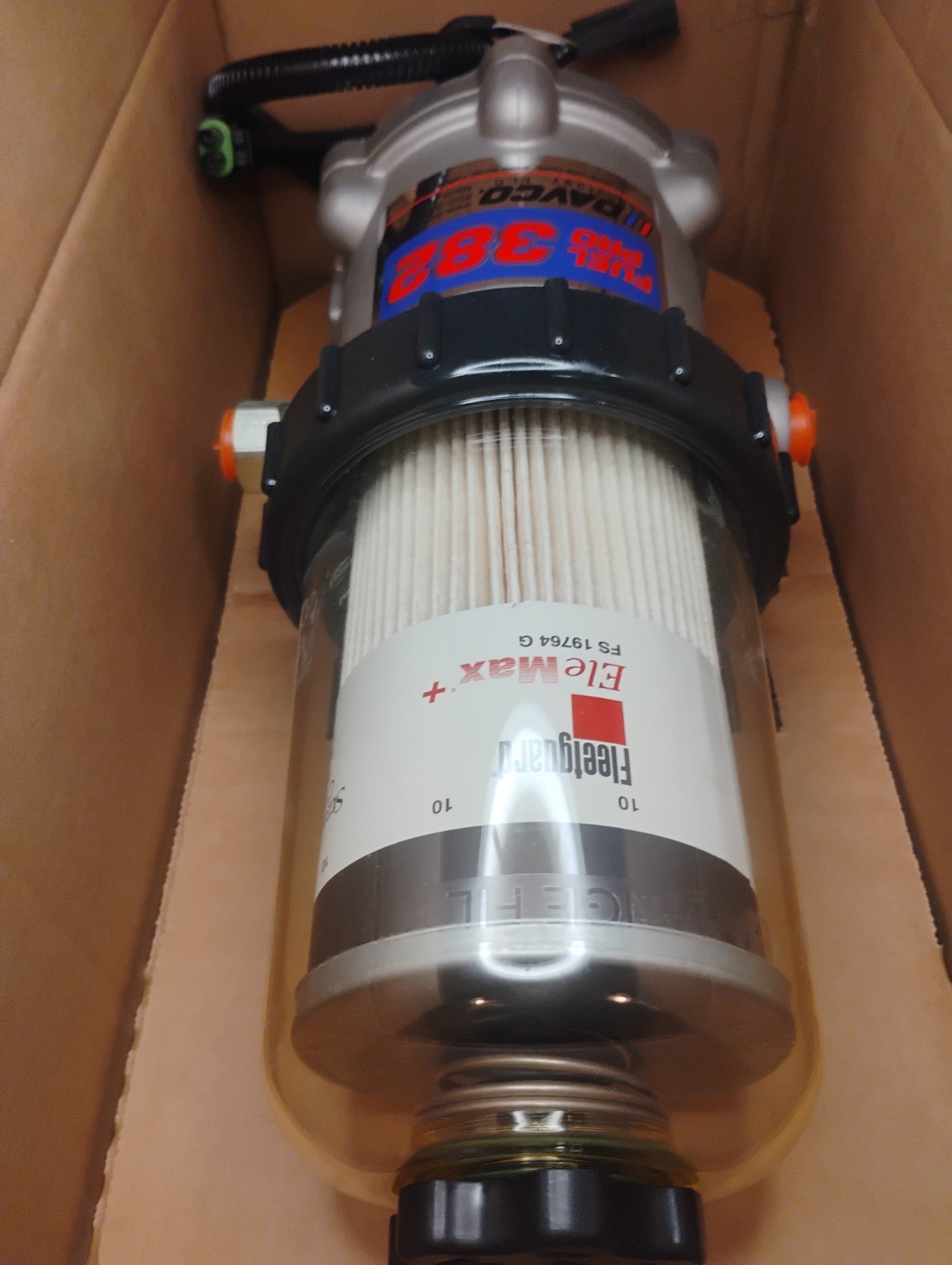 Fuel Pro Davco 382 Fuel Filter/ water Seperator W/ Heat 12V, 382933PAC01-10