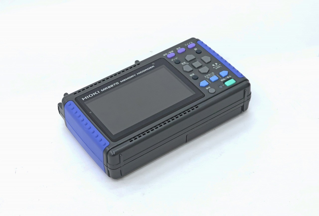 HIOKI MR8870 Memory HiCorder w/ KEYENCE OP-35409 With Probes Tested Japan