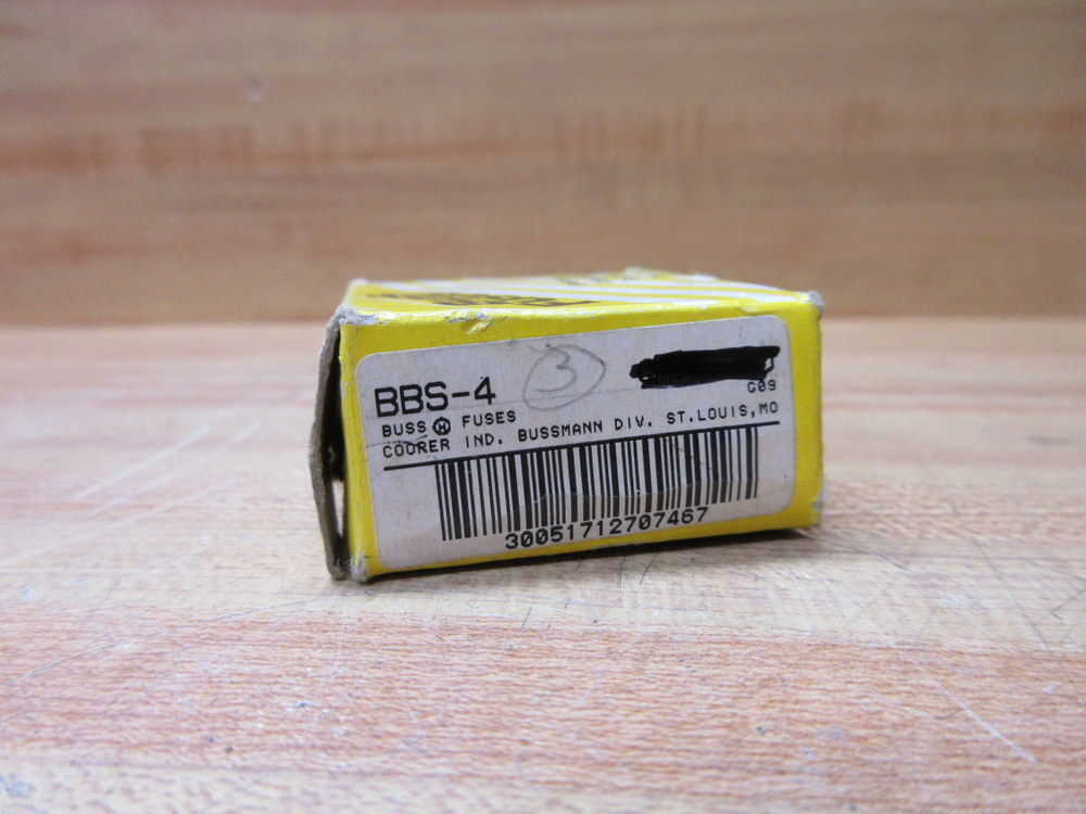 Buss BBS-4 Bussmann Fuse Cross Ref 1CT11 (Pack of 4)