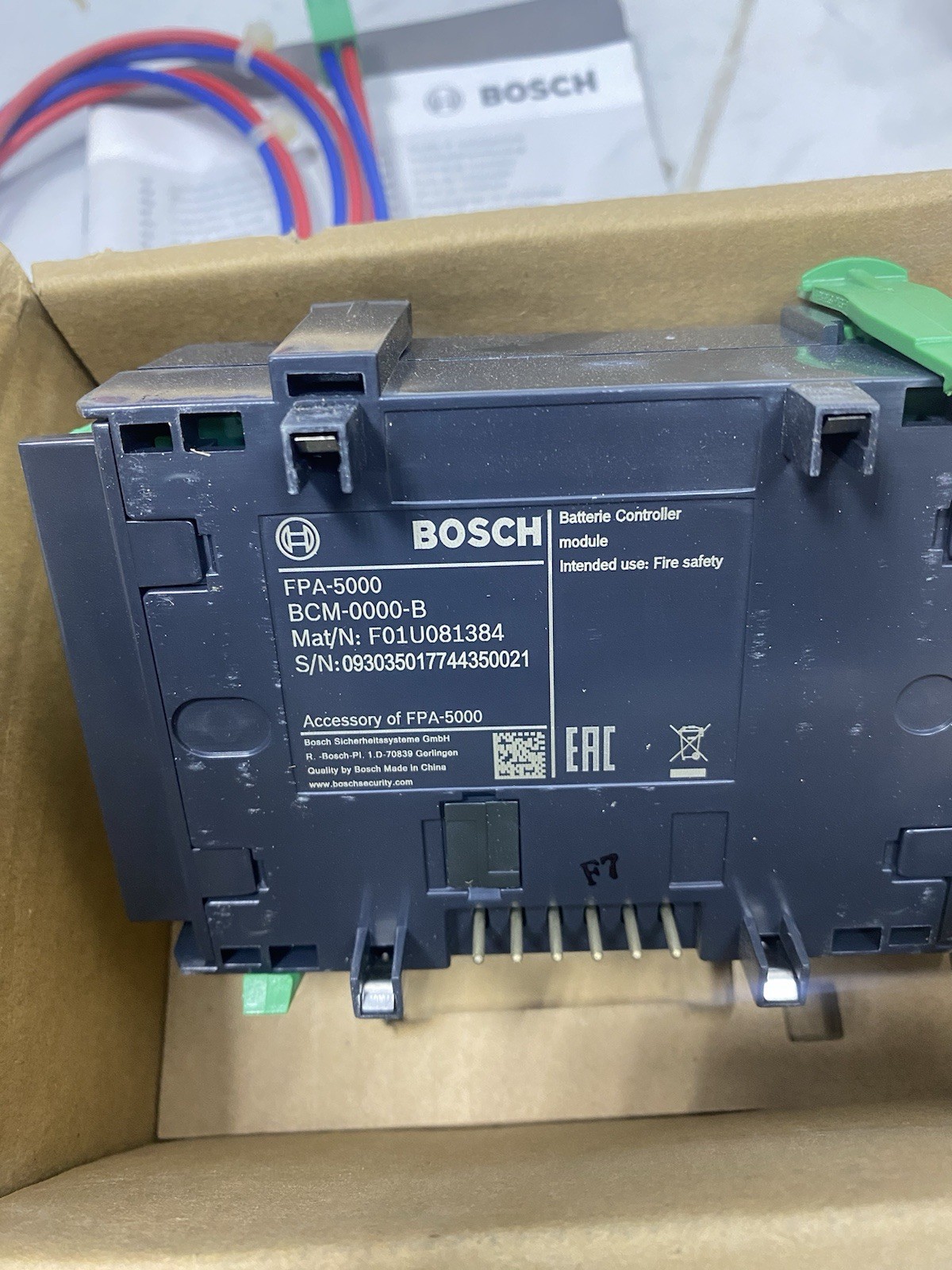 BOSCH BCM-0000-B Battery Controller Module