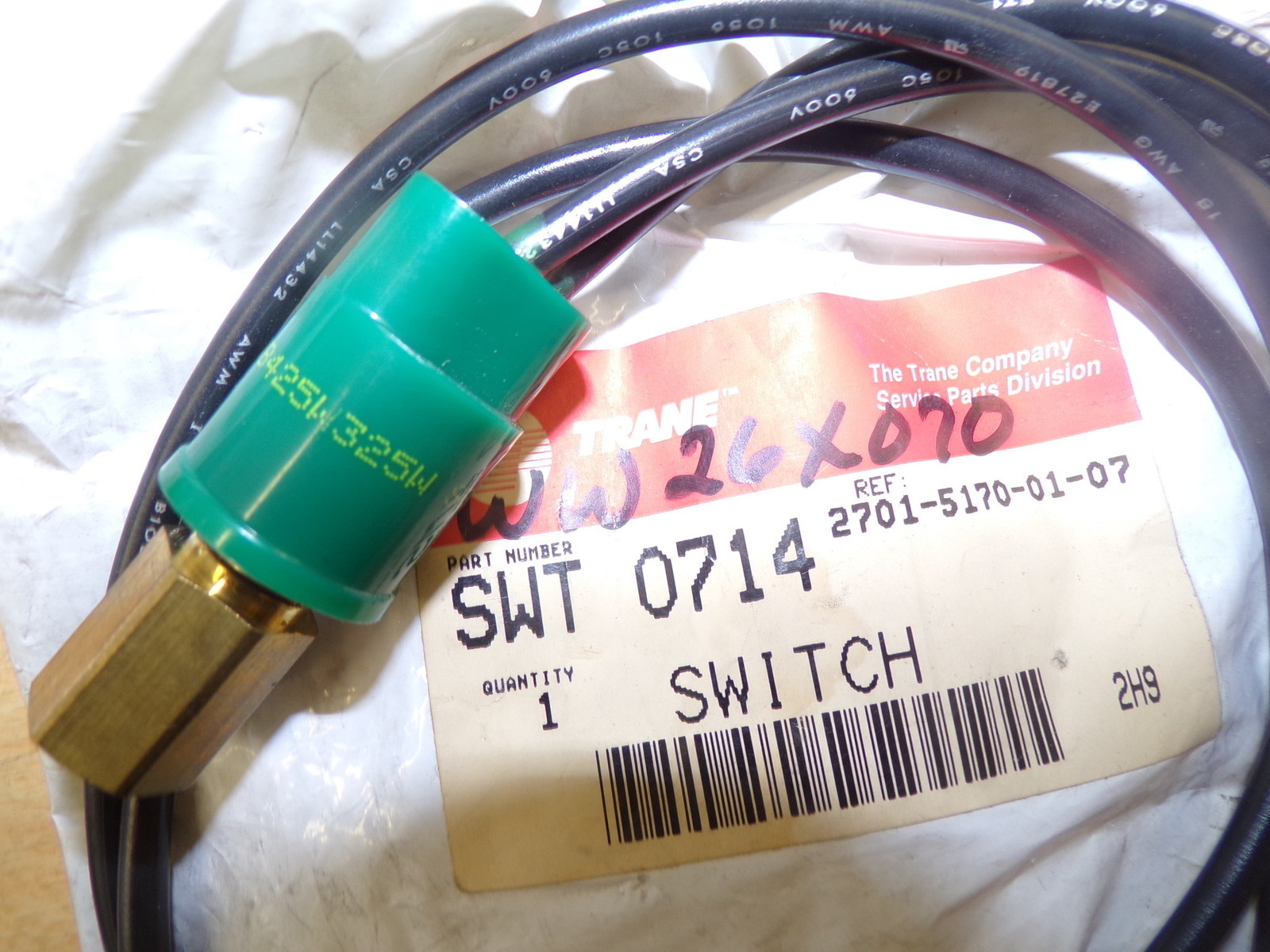 NEW Trane Switch, SWT 0714 *FREE SHIPPING*