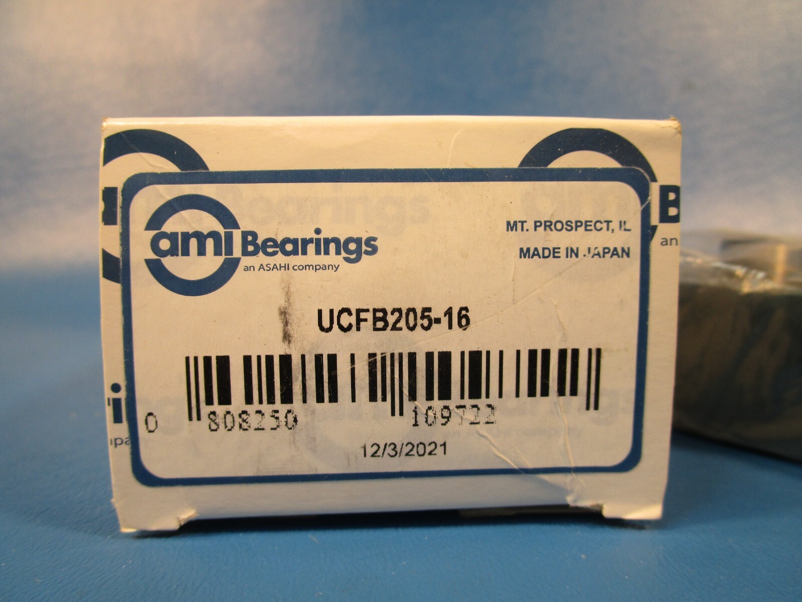 AMI UCFB205-16, 1“ Bore, 3-Bolt Flange Block Bearing, Set Screw Locking (ASAHI)