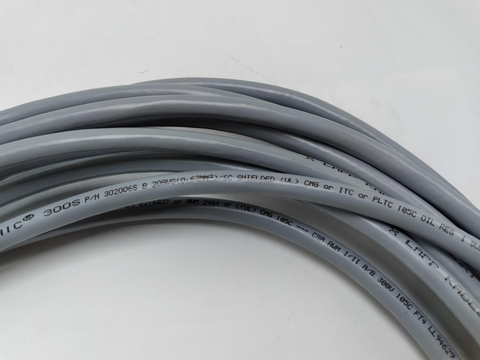 NEW LAPP KABEL 302006 Shielded Cable .62MM 300V, 10 meters