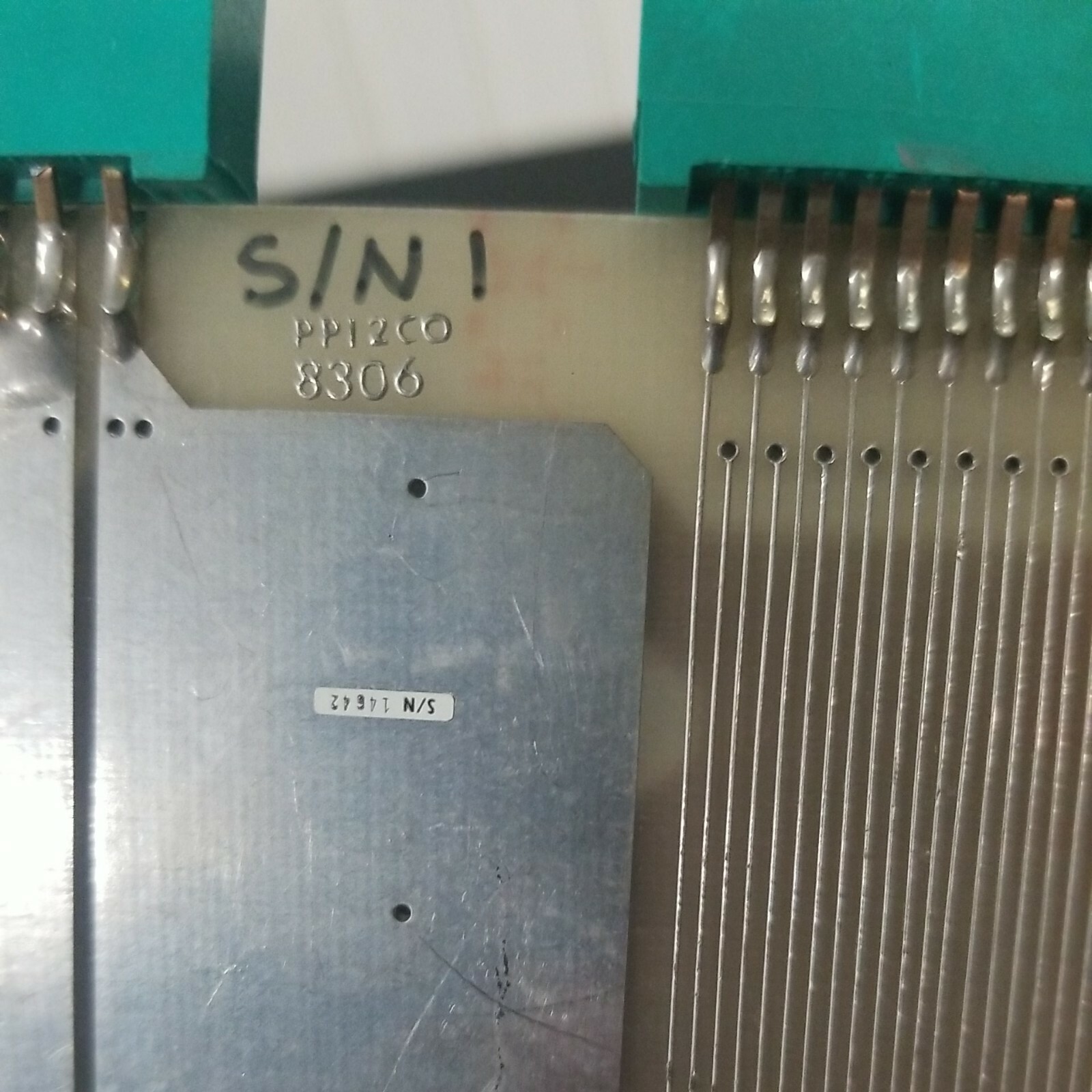 * DORIC SCIENTIFIC CORPORATION DATA CARD BOARD EXTENDER PP12C0 S/N 14642. B1010A
