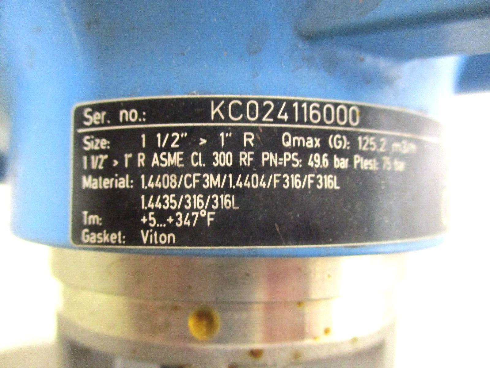 ENDRESS HAUSER 1-1/2″ 300 PROLINE PROWIRL-R-200 VORTEX FLOW METER, 7R2BRG-1997