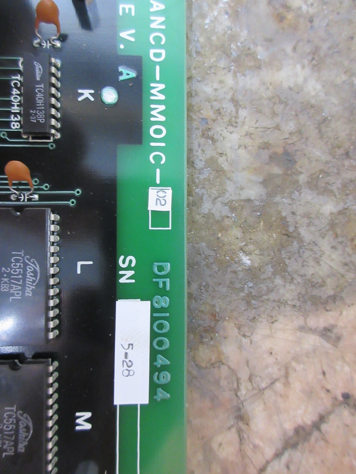 MATSUURA MC-500V2 CNC MILL YASKAWA JANCD-MM01C-02 DF8100494