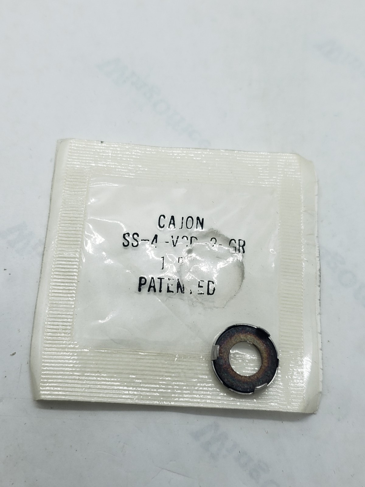 CAJON SS-4-VCR-2-GR FACE SEAL GASKET RETAINER 1/4″ STAINLESS STEEL, NIB