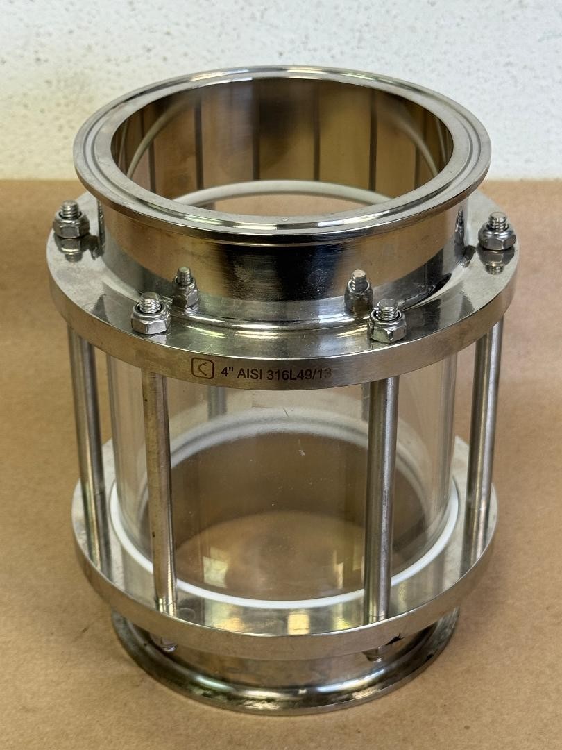 CIPRIANI HARRISON 4″ AISI 316L49/13 VALVE SIGHT GLASS