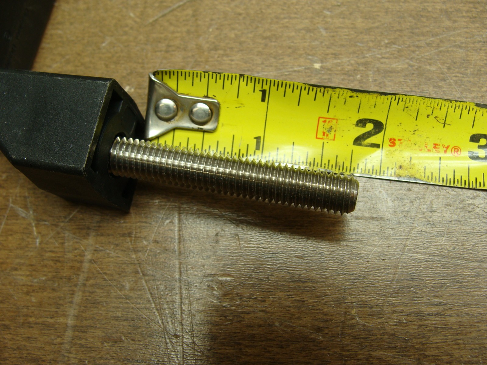 LOT OF 10 ELESA INDUSTRIAL GRADE BRIDGE PULL HANDLES W/THREADED STUDS